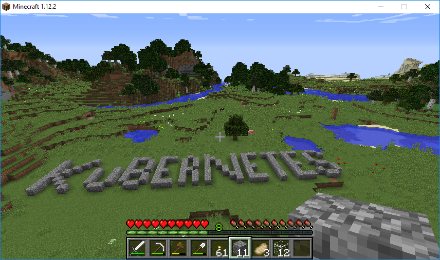 Kubernetes in MineCraft on Kubernetes